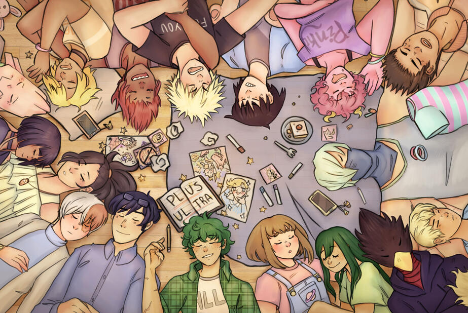 My Hero Academia class 1A (2018)